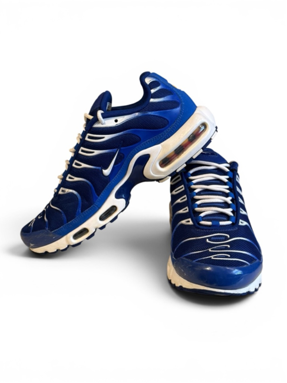 Nike Air Max Plus TN Arctic Chill CW7024-400 Midnight Navy Team Royal White Sz 8 - Picture 5 of 9